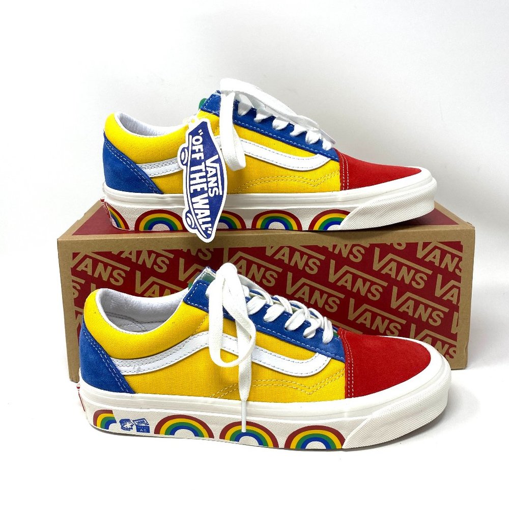VANS Old Skool 36 DX Anaheim Canvas Multi Low Size 5 women’s nwt